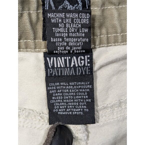 Kuhl Outkast Pants Mens 36x32 Vintage Patina Dye Casual Outdoor Greenish Beige - Picture 5 of 16